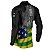 Camisa Country BRK Bandeira do Estado de Goiás com UV50 + - Imagem 4