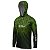 Camisa de Pesca com Capuz BRK River Verde com UV50 + - Imagem 4