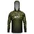 Camisa de Pesca com Capuz BRK Camuflada Verde 2 com UV50 + - Imagem 1