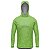 Camisa de Pesca com Capuz BRK Clean Verde com UV50 + - Imagem 1