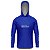 Camisa de Pesca com Capuz BRK Clean Azul com UV50 + - Imagem 1