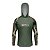 Camisa de Pesca com Capuz BRK Verde Camuflada com UV50 + - Imagem 1