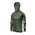 Camisa de Pesca com Capuz BRK Verde Camuflada com UV50 + - Imagem 4