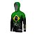 Camisa com  Capuz Agro BRK Colheitadeira Brasil com UV50 + - Imagem 4