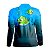 Camisa de Pesca Infantil BRK Tucuna Azul com UV50 + - Imagem 2