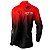 Camisa de Pesca BRK Fly Fishing Lure Red Black com UV50 + - Imagem 4