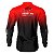 Camisa de Pesca BRK Fly Fishing Lure Red Black com UV50 + - Imagem 2