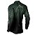 Camisa de Pesca BRK Fly Fishing Lure Verde Camo com UV50 + - Imagem 4