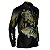 Camisa de Pesca BRK Halloween Tucuna Azul Zumbi com UV50 + - Imagem 3