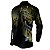 Camisa de Pesca BRK Halloween Tucuna Azul Zumbi com UV50 + - Imagem 4