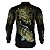 Camisa de Pesca BRK Halloween Tucuna Azul Zumbi com UV50 + - Imagem 2