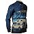 Camisa Off-Road BRK Caminhonete Motorhome Azul Com UV50+ - Imagem 3