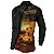 Camisa Off Road BRK Caminhonete Motorhome Laranja Com UV50+ - Imagem 4