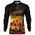 Camisa Off Road BRK Caminhonete Motorhome Laranja Com UV50+ - Imagem 1