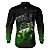 Camisa Agro BRK Trator 1167 Verde com UV50 + - Imagem 2