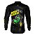 Camisa Agro BRK Trator 7M Verde e Preto com UV50+ - Imagem 2