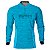 Camisa de Pesca BRK Fishing Azul Claro Mesclado com UV50+ - Imagem 1