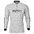 Camisa de Pesca BRK Fishing Branco Mesclado com UV50+ - Imagem 1