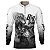 Camisa Motociclista BRK Tiger 1200 Branca com UV50+ - Imagem 1