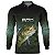 Camisa de Pesca Preto e Verde BRK Tucunaré Azul com UV50+ - Imagem 1