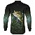 Camisa de Pesca Preto e Verde BRK Tucunaré Azul com UV50+ - Imagem 2