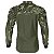 Camisa de Pesca BRK Verde Militar com Proteção UV50+ - Imagem 2