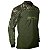 Camisa de Pesca BRK Verde Militar com Proteção UV50+ - Imagem 4