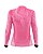 Camisa de Pesca Feminina BRK Fishing Marble Rosa com Proteção UV50+ - Imagem 2