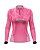 Camisa de Pesca Feminina BRK Fishing Marble Rosa com Proteção UV50+ - Imagem 1