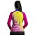 Camisa de Pesca Feminina BRK Degradê Com Textura Rosa Amarelo Azul com UV50+ - Imagem 4