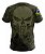 Camiseta Militar BRK Caveira Camuflada Com Proteção Solar Uv50+ - Imagem 3