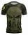 Camiseta Militar BRK Caveira Camuflada Com Proteção Solar Uv50+ - Imagem 4