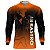 Camisa Motociclismo BRK Serra do Rio Rastro Laranja com UV50+ - Imagem 1