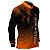 Camisa Motociclismo BRK Serra do Rio Rastro Laranja com UV50+ - Imagem 3