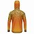 Camisa de Pesca Com Capuz BRK Laranja Camuflado com UV50+ - Imagem 2