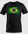 Camiseta Casual Agro BRK Bandeira Brasil Branca em Algodão Egípcio - Imagem 1