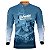 Camisa Motociclismo BRK Expedição Ushuaia 4x4 Azul com UV50+ - Imagem 1