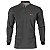 Camisa Motociclismo Cinza Básica BRK Motors com Proteção UV50+ - Imagem 1