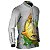 Camisa de Pesca BRK Branca Dourado com Proteção UV50+ - Imagem 3