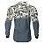 Camisa de Pesca BRK Blue Camo Areia com UV50 + - Imagem 2