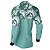 Camisa de Pesca BRK Blue Camo Open Sea com UV50 + - Imagem 4