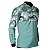 Camisa de Pesca BRK Blue Camo Open Sea com UV50 + - Imagem 3