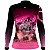 Camisa Agro Feminina BRK Team Roping Rosa UV50+ - Imagem 2