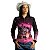 Camisa Agro Feminina BRK Team Roping Rosa UV50+ - Imagem 4