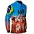 Camisa Agro BRK Team Penning Azul Claro Com UV50+ - Imagem 2