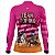 Camisa Agro Feminina BRK Team Roping EUA Rosa UV50+ - Imagem 2