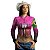 Camisa Agro Brk Feminino Cavalgada Elite JJB Rosa com Proteção UV50+ - Imagem 3