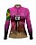 Camisa Agro Brk Feminino Cavalgada Elite JJB Rosa com Proteção UV50+ - Imagem 1