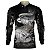 Camisa Agro BRK Preta Peixe Dourado com UV50 + - Imagem 1
