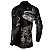 Camisa Agro BRK Preta Peixe Dourado com UV50 + - Imagem 4